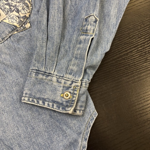 VINTAGE Razzberry Prestige Global Vintage Denim  OS Large Western Girly‎ - Picture 2 of 11